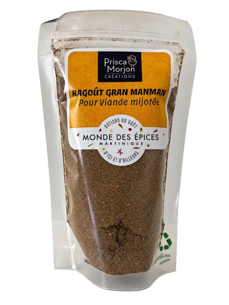 Ragoût Gran Manman – Prisca Morjon Créations, Monde des Épices Martinique